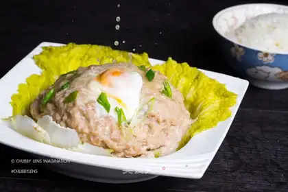 Salted egg meatloaf