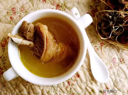 Clear the chicken soup