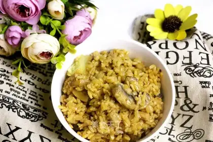 Potato mushroom chicken