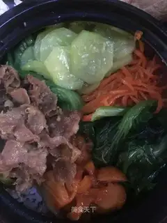 Children's version of Korean rice