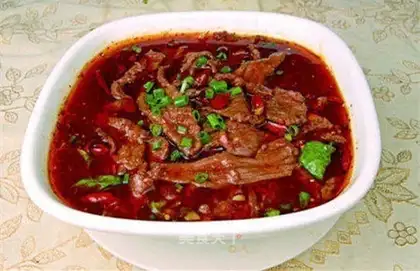 Boiled beef