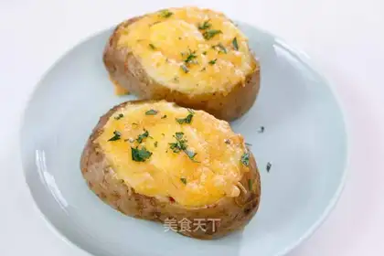 Egg bacon roasted potatoes