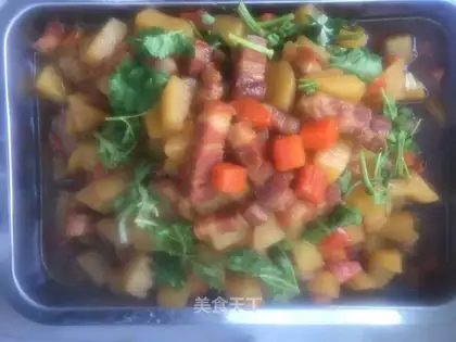 Red roasted potatoes