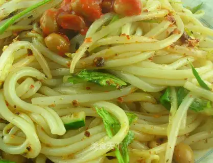 Cold rice noodles