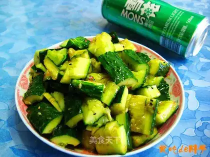 smashed cucumbers