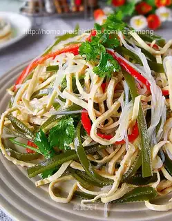 Kelp mixed vermicelli