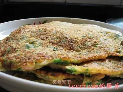 Tomato and egg pancakes