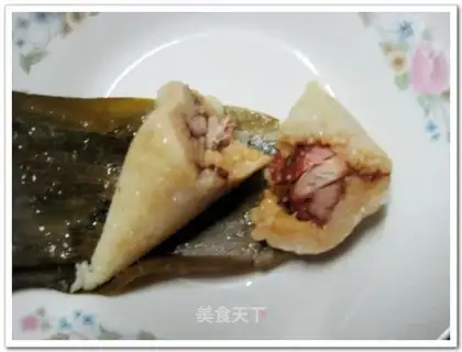 Delicious pork rice dumplings