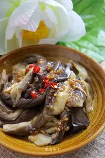 Garlic eggplant