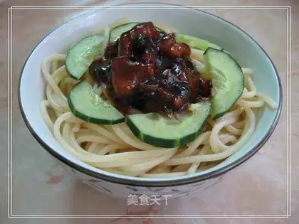 noodles with bean