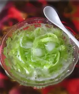 Iced shredded bitter gourd