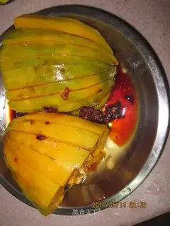 steamed pumpkin