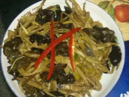 Rice ear fried day lily