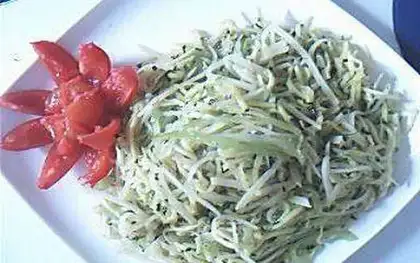 stir-fried three shredded silk