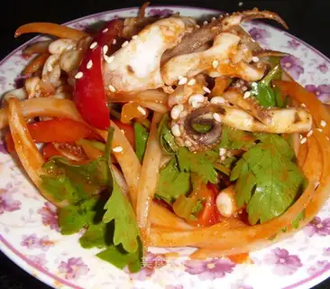 Korean spicy squid