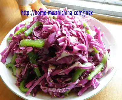refreshing purple cabbage