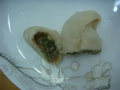 pan fried pork bun