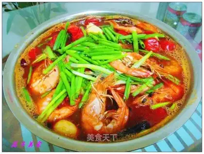 Pickled pepper basin shrimp