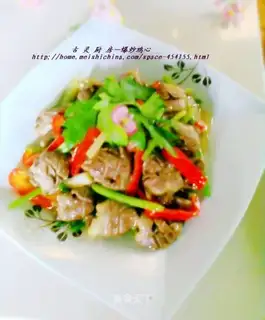 stir-fried chicken hearts