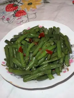 Cold spicy sword beans