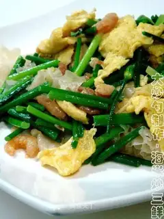 stir-fried three delicacies with sea rice