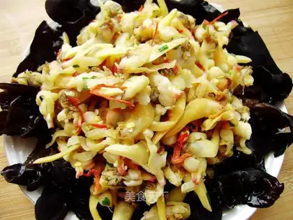 Cold mixed corn