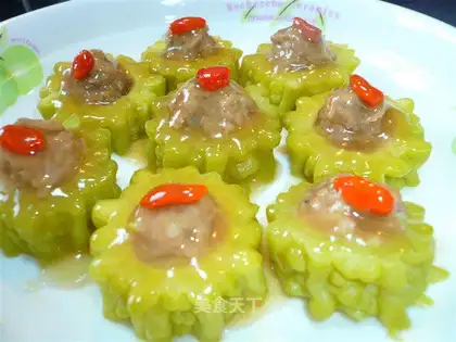 Stuffed bitter gourd