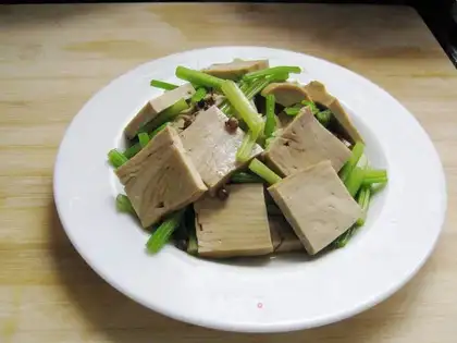 Cold dried bean curd