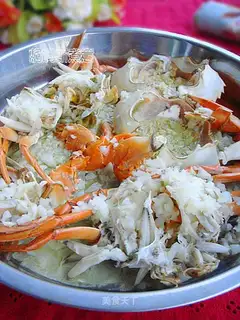 steamed crab