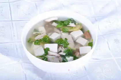 Tofu Lean Meat Soup