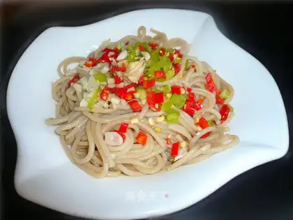 Mixed oats noodles