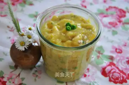 Sweet pepper potato bread sauce