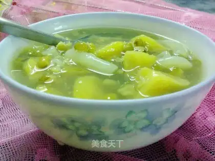 Sweet potato and mung bean syrup