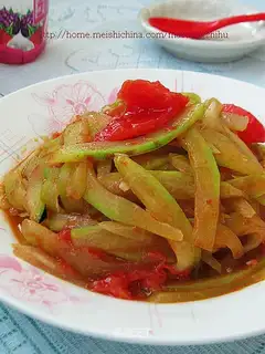 stir-fried watermelon peel