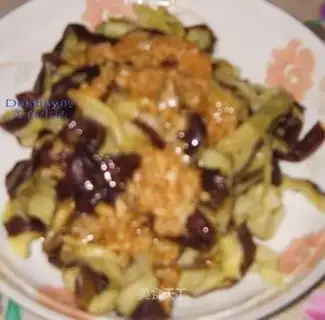 Garlic eggplant