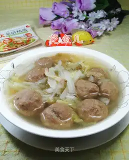 Soup for veal vealball