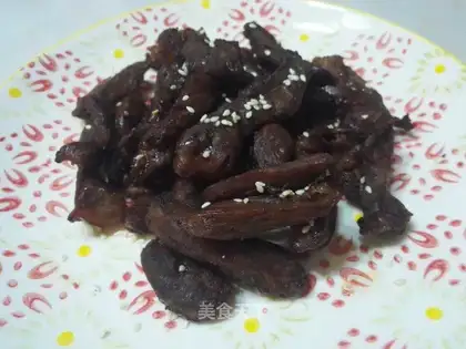 Five fragrance beef jerky