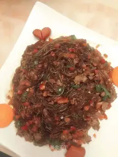 A meat powder fan