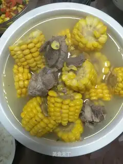 Corn steak soup