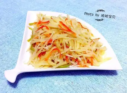 Clear the potatoes