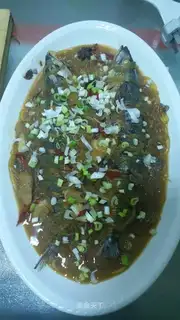Blue fish stew