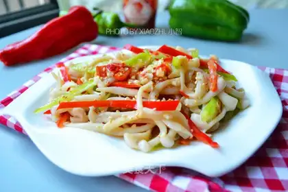 Garlic white mushrooms