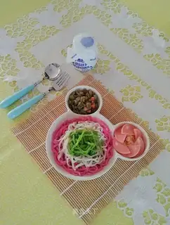 Color noodles