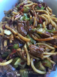 The rice powder in Xinjiang