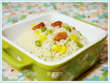 Pressure pot ham corn