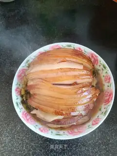 Snow pickles and meat