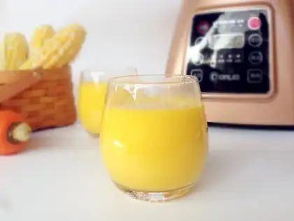 Carrot corn juice