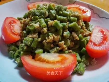 Egg bean corn