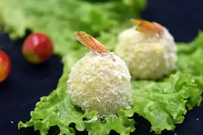 Pixie-tail shrimp ball