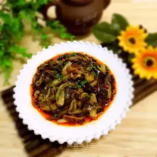 Fish fragrance tore eggplant